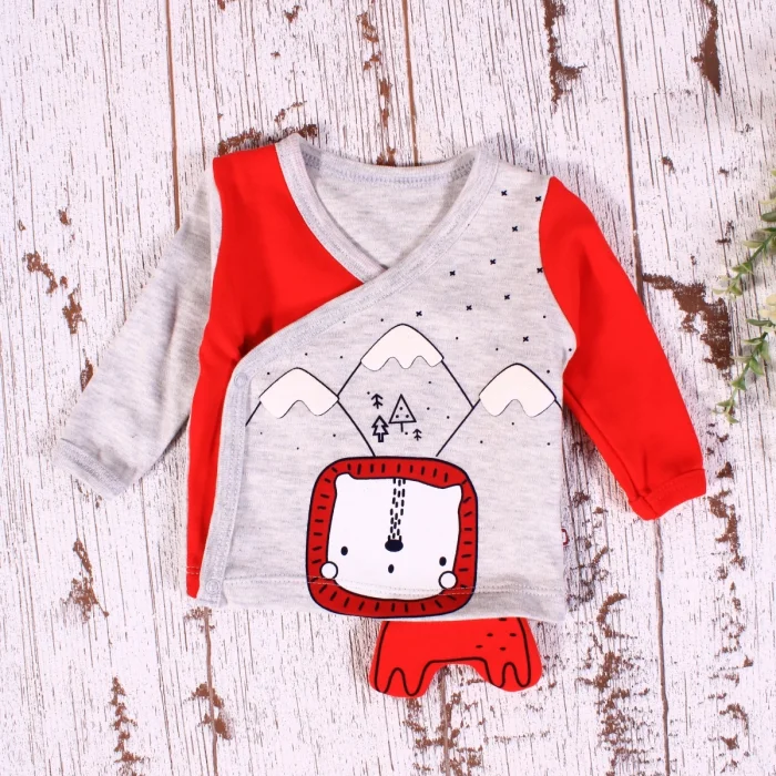 Aslan Figürlü 3lü Erkek Hastane Çıkışı