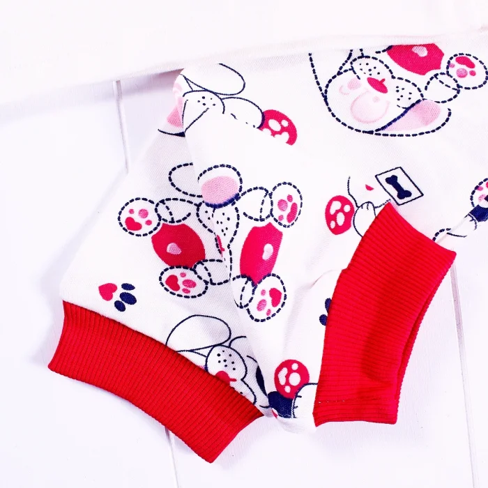 Hungry Desenli Kız Çocuk Pijama Takımı