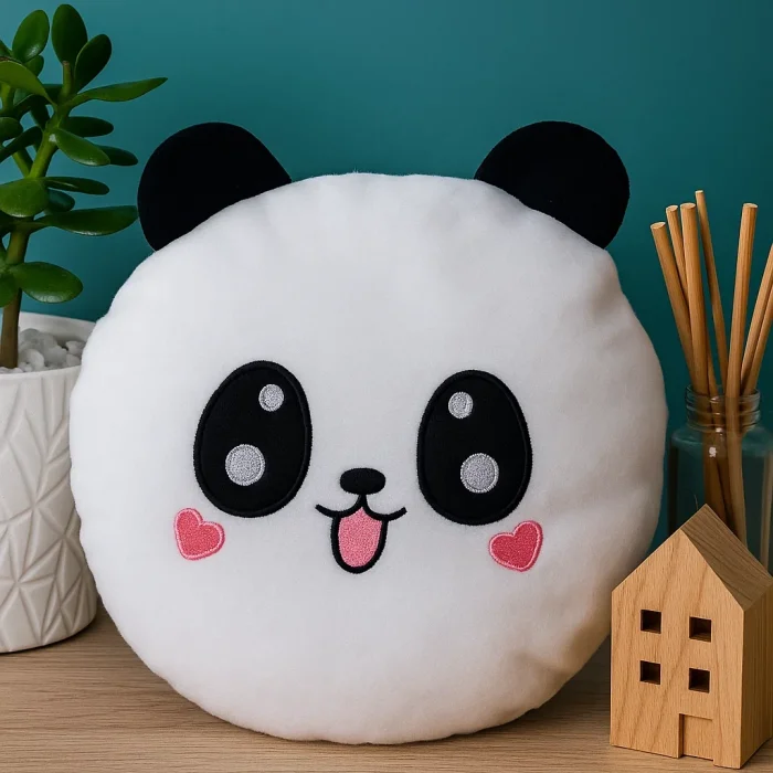 Kalpli Panda Orta Boy Bebek Çocuk Yastık