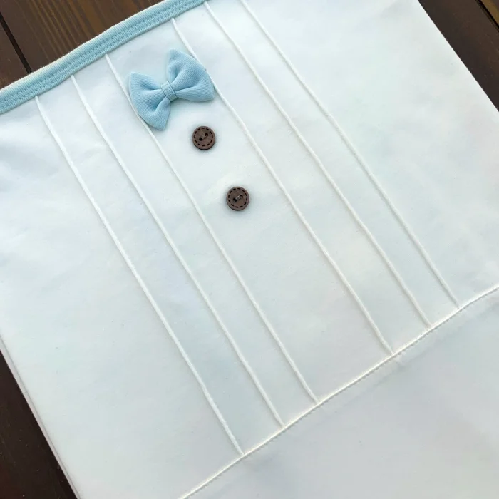 Papyonlu Tulumlu 100% Pamuk 8li Hastane çıkış seti 