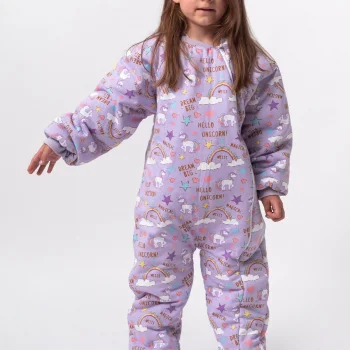 Unicorn Desenli Çocuk Uyku Tulumu