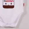 Daddys Cikolata Desenli Askılı Unisex Body