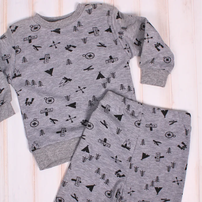 Erkek Bebek Eşofman Takımı %100 Pamuk