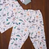 Dinazor Desenli Erkek Bebek Eşofman Takımı %100 Pamuk