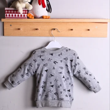 Erkek Bebek Eşofman Takımı %100 Pamuk