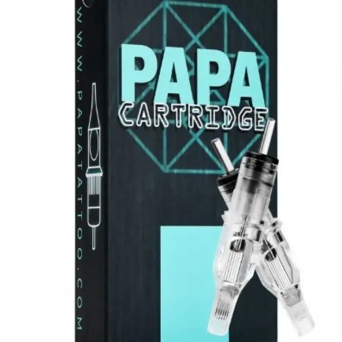 PAPA Cartridge Dövme İğneleri - 1205 Round Liner Long Taper (RLLT) Kartuş Dövme İğneleri
