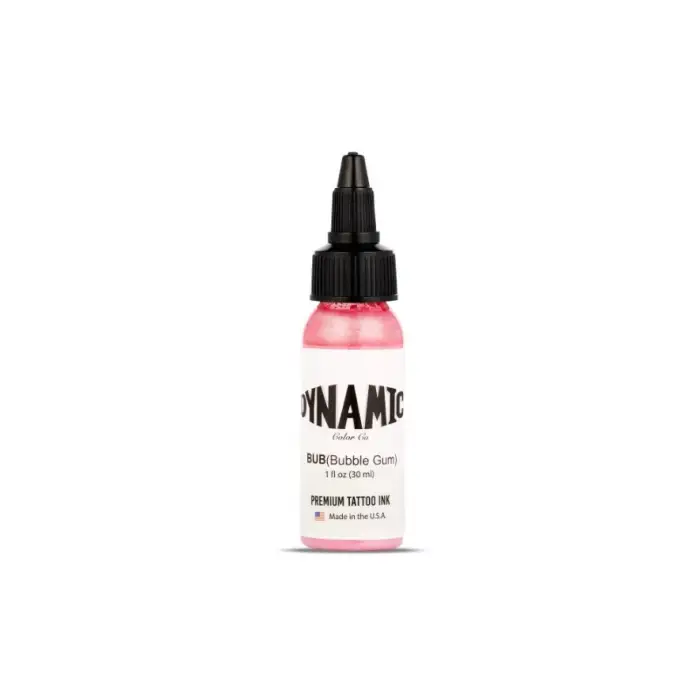 DYNAMIC- BUBBLE GUM PINK Pembe Dövme Boyası 1oz/30ml