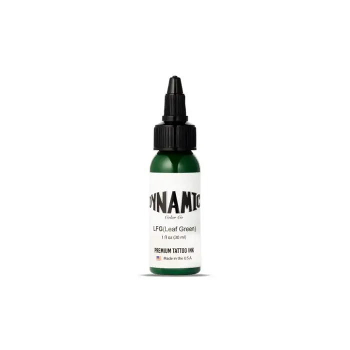 DYNAMIC- LEAF GREEN Yeşil Dövme Boyası 1oz/30ml
