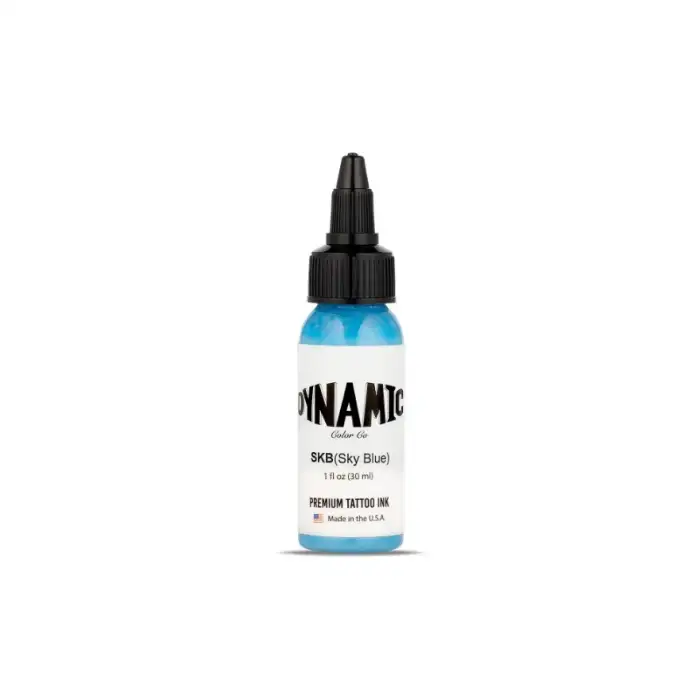DYNAMIC- SKY BLUE Mavi Dövme Boyası 1oz/30ml
