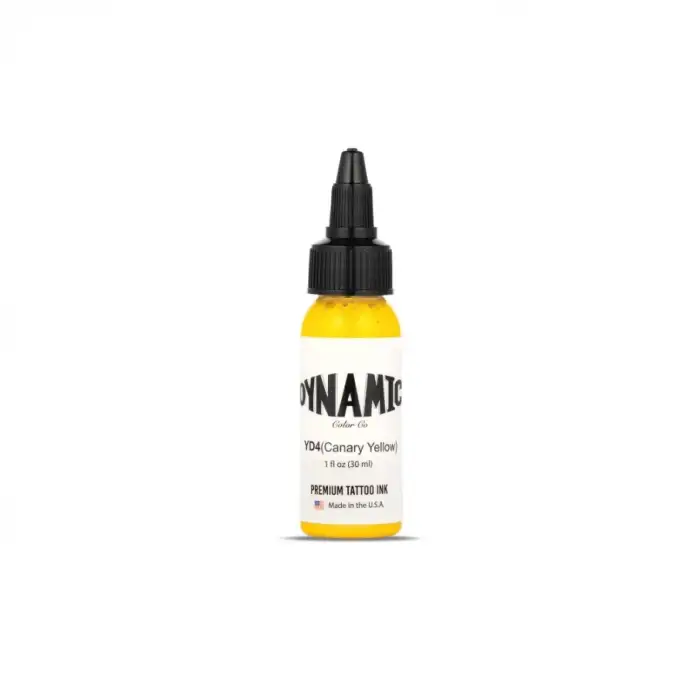 DYNAMIC-CANARY YELLOW Sarı Dövme Boyası 1oz/30ml