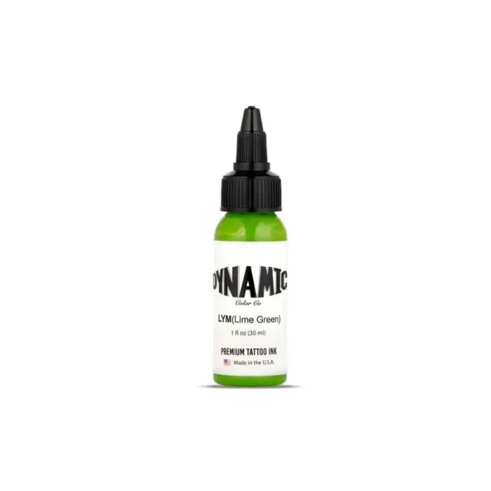 DYNAMIC- LIME GREEN Yeşil Dövme Boyası 1oz/30ml
