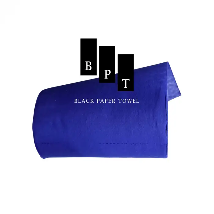 Black Paper Towel -  Rulo Havlu Mavi