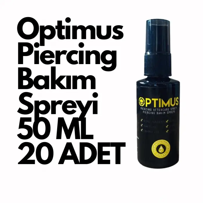 Optimus Piercing Bakım Spreyi 50 ML X 20 ADET