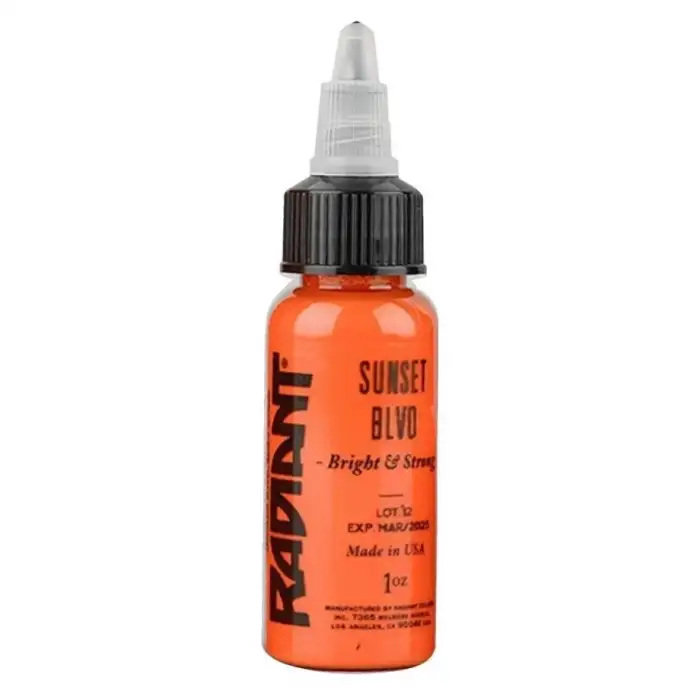 Radiant Colors Sunset BLVD - Radiant Tattoo Dövme Boyası - 1oz/30ml