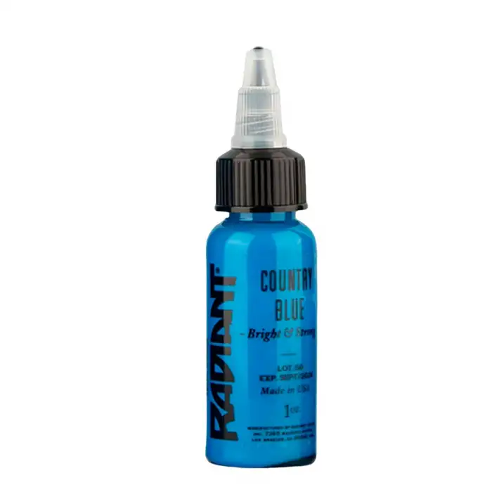 Radiant Colors Country Blue - Radiant Tattoo Dövme Boyası - 1oz/30ml