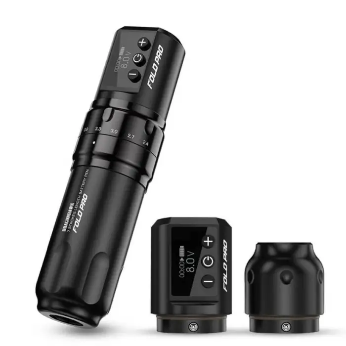 Mast Fold Pro With Dual Battery - Kablosuz Dövme Makinesi