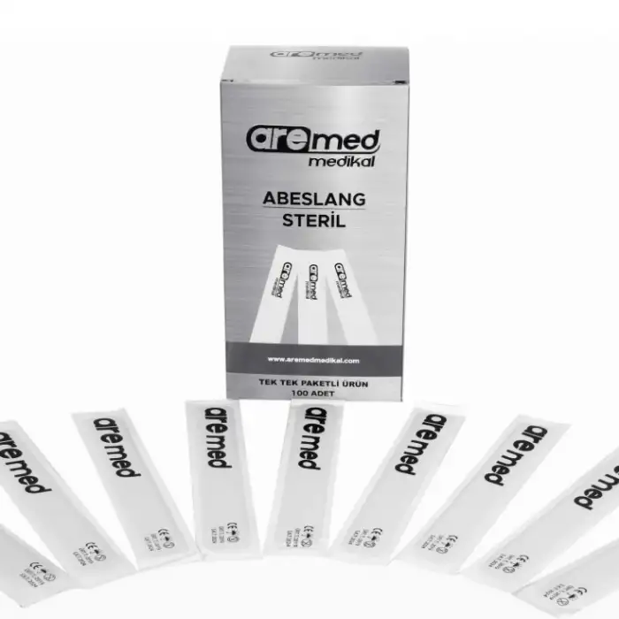 Vazelin Spatulası Steril Paketli Abeslang 100 Adet