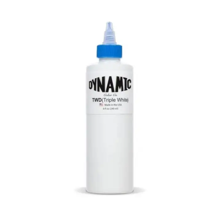 Dynamic Triple White - Beyaz Tattoo Dövme Boyası - 8oz/240ml