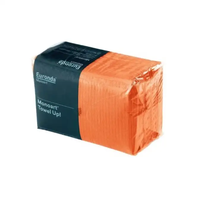 Euronda Monoart® Towel Up! Katlı Set-Up Örtüsü - Turuncu