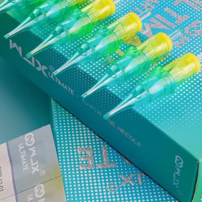 WJX Ultimate Cartridges - 0807 RL Round Liner Long Taper - Kartuş Dövme İğnesi