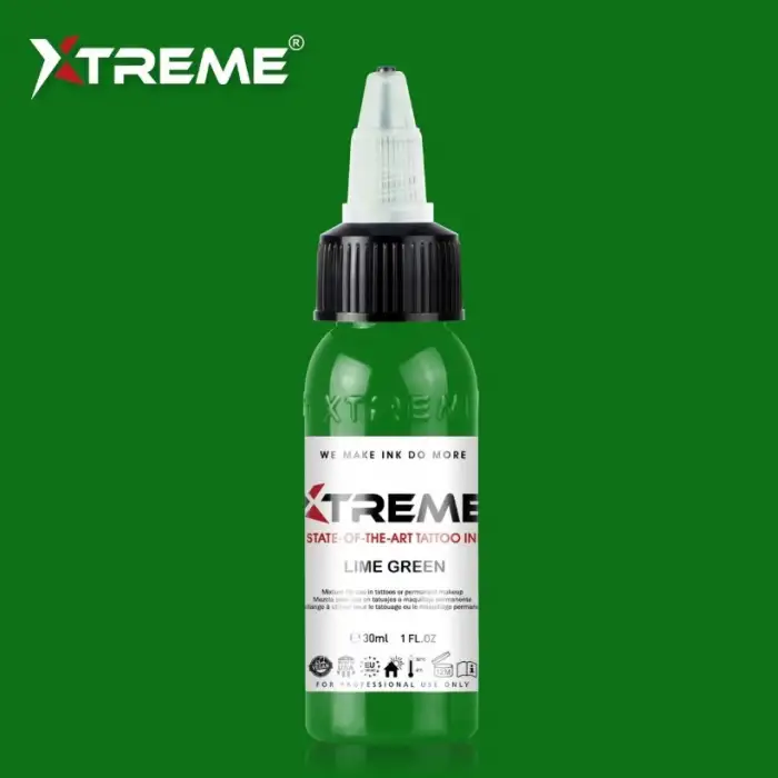 Xtreme Ink Lime Green 1/2 oz