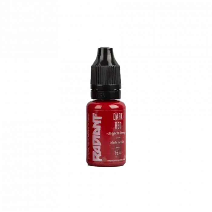 Dark Red - Radiant Tattoo Dövme Boyası - 0,5oz/15ml