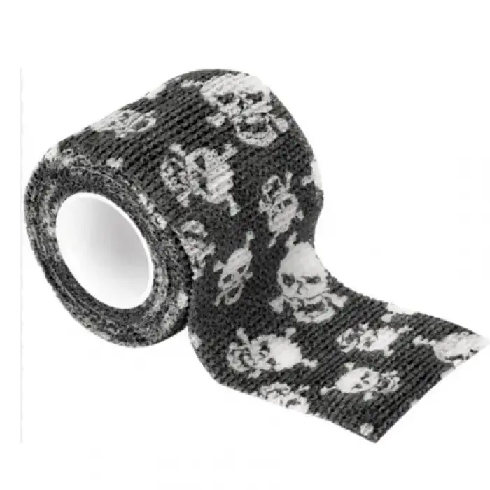 Dövme Makinesi Sarma Bandı Kuru Kafa(Kendinden Yapışkanlı Elastik Bant - Grip Cover)