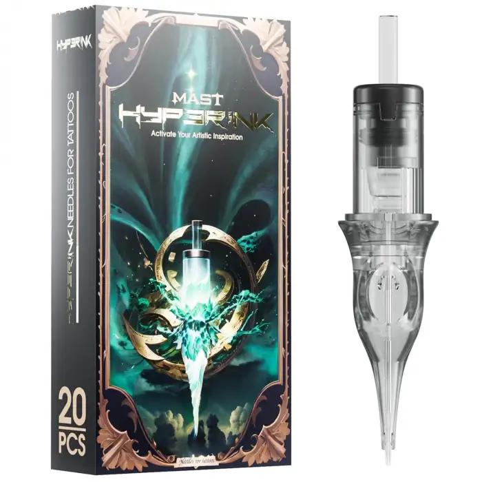 Mast Hyperink 1015 RM-1 15RM Long Taper Kartuş Dövme İğnesi 20 Adet