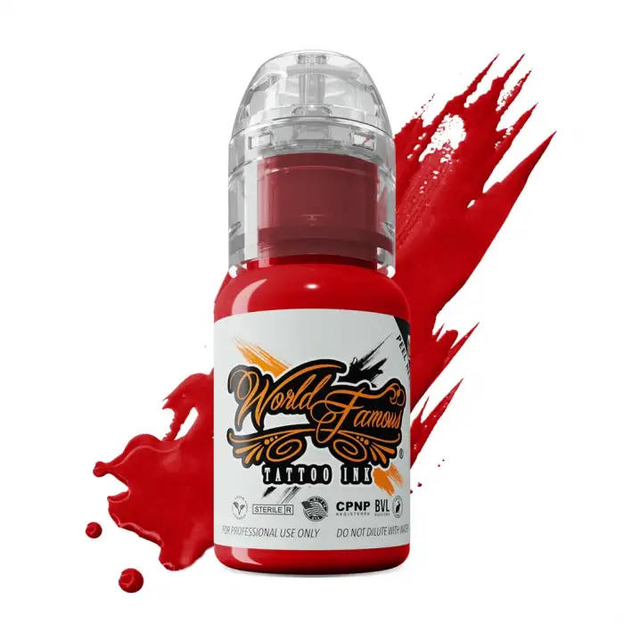 Sailor Jerry Red - World Famous Ink Dövme Boyası - 1/2oz/15ml