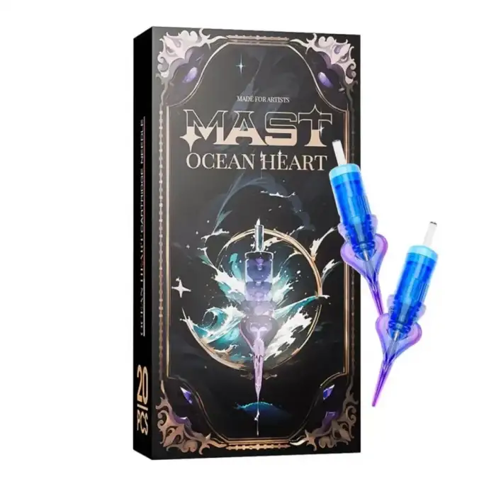 Mast Ocean Heart Cartridges 0603 RL Long Taper - Kartuş Kalıcı Makyaj İğnesi