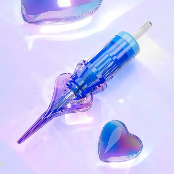 Mast Ocean Heart Cartridges 0603 RL Long Taper - Kartuş Kalıcı Makyaj İğnesi