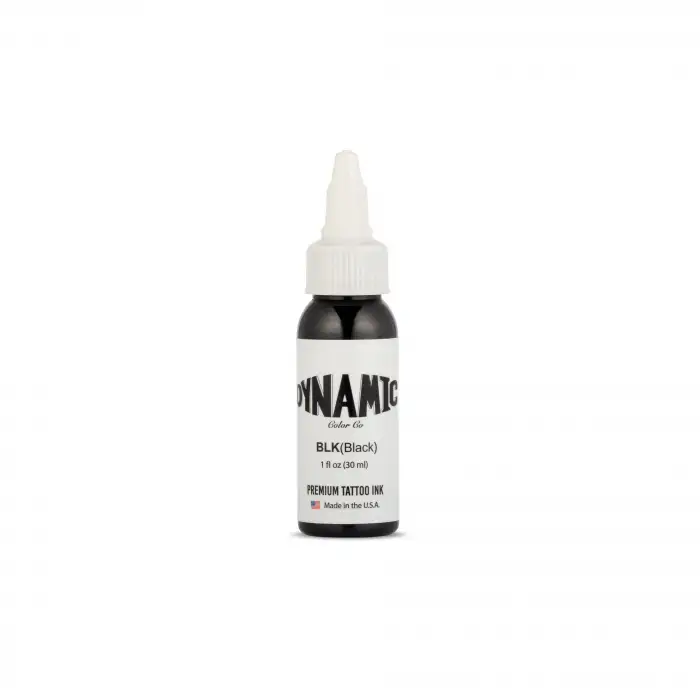 DYNAMIC BLACK- Siyah Dövme Boyası 1oz/30ml
