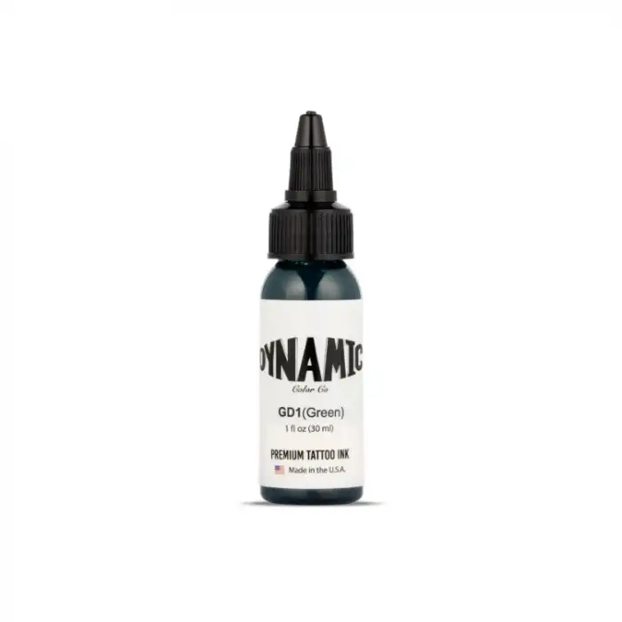 DYNAMIC- GREEN Yeşil Dövme Boyası 1oz/30ml
