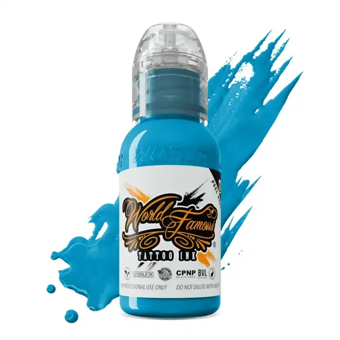 Greenland Ice Blue - World Famous Ink Dövme Boyası - 1oz/30ml