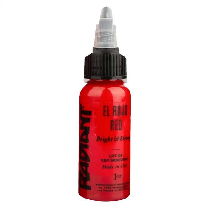 Radiant Colors El Rojo Red - Radiant Tattoo Dövme Boyası - 1oz/30ml