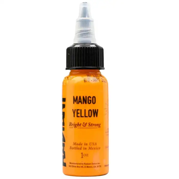 Radiant Colors Mango Yellow - Radiant Tattoo Dövme Boyası - 1oz/30ml