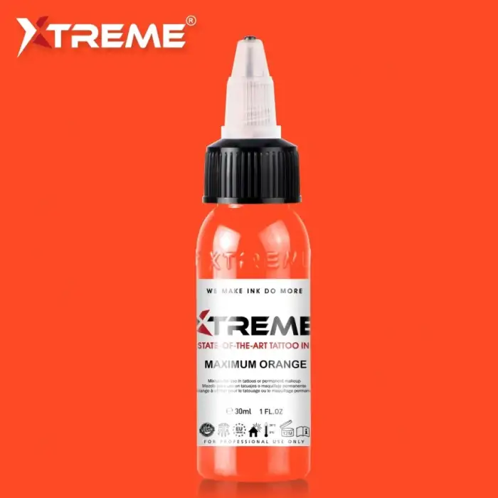 Xtreme Ink Maximum Orange 1/2 oz