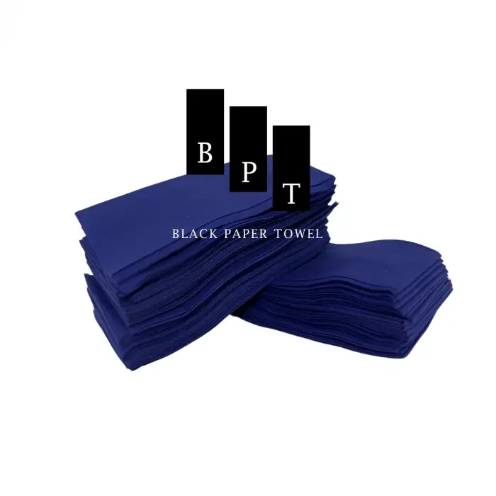BPT- Black Paper Towel - XL Katlı Havlu Mavi