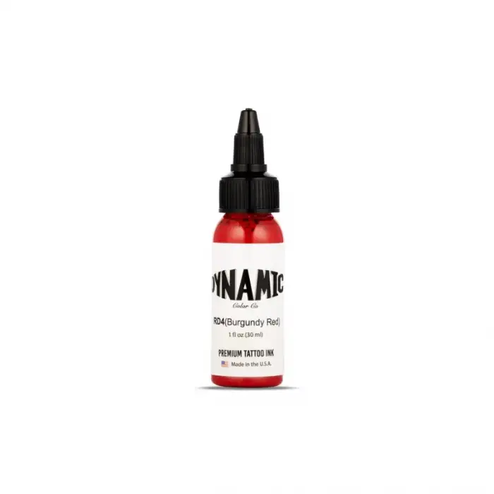 DYNAMIC- BURGUNDY RED Kırmızı Dövme Boyası 1oz/30ml