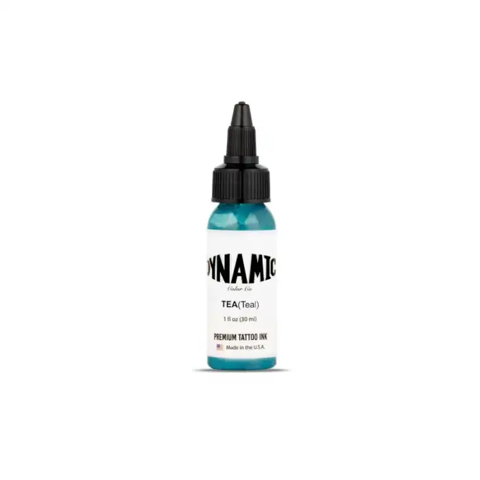 DYNAMIC- TEA (TEAL) Mavi Dövme Boyası 1oz/30ml