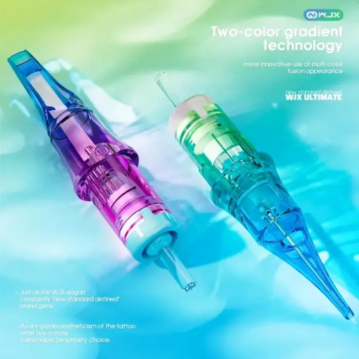 WJX Ultimate Cartridges - 1203 RL Round Liner Long Taper - Kartuş Dövme İğnesi