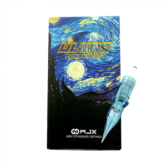 WJX Ultra Cartridges - 0803 RL Round Liner Long Taper - Kartuş Dövme İğnesi