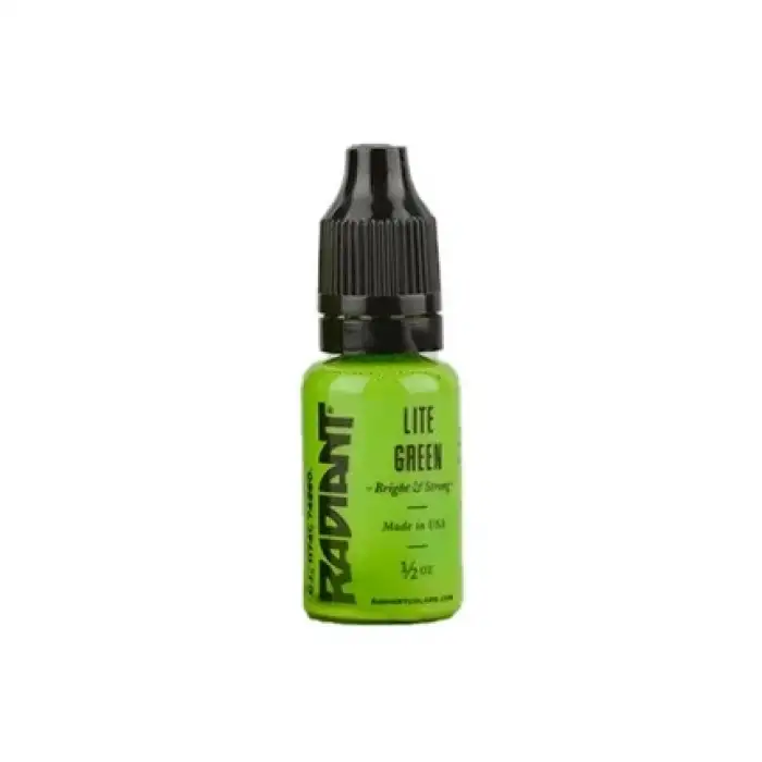 Lite Green - Radiant Tattoo Dövme Boyası - 0,5oz/15ml
