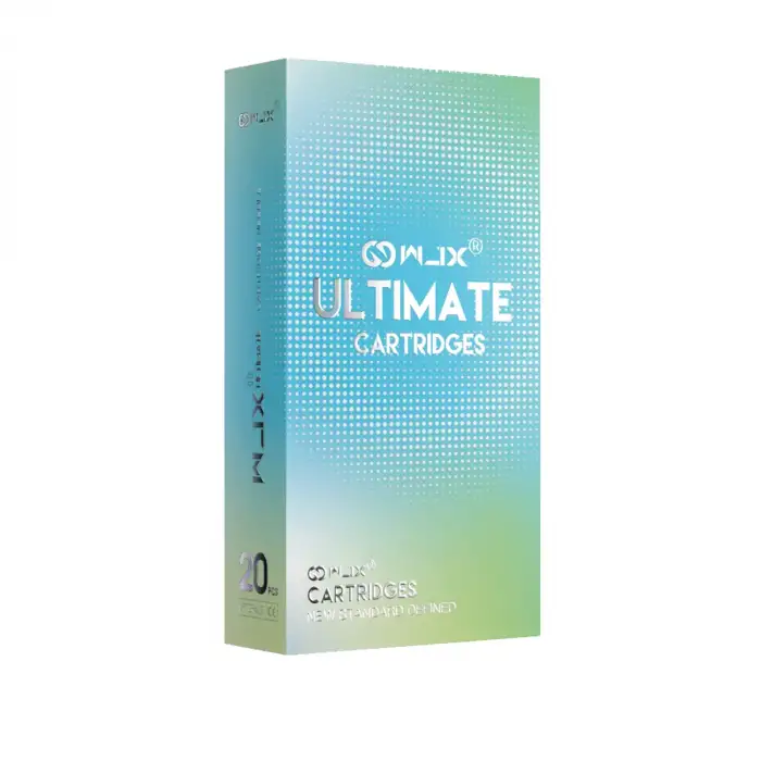 WJX Ultimate Cartridges - 0807 RL Round Liner Long Taper - Kartuş Dövme İğnesi