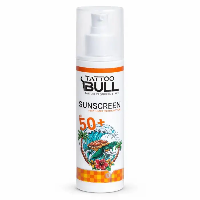 TattooBull Güneş Kremi 100 ml Dövme ve Cilt Koruyucu SPF Krem