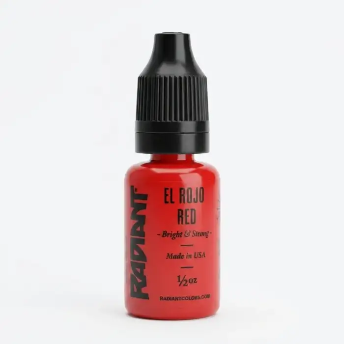 Radiant Colors El Rojo Red Kırmızı Dövme Boyası 0,5oz - 15ml