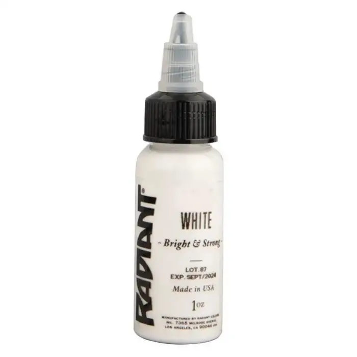 Radiant Colors White Beyaz Dövme Boyası 1oz - 30ml