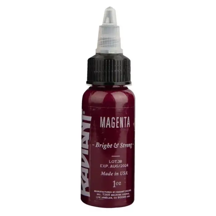 Radiant Colors Magenta Kırmızı Dövme Boyası 1oz - 30ml