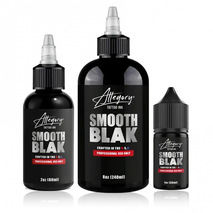 Allegory Smooth Blak 8oz Siyah Dövme Boyası