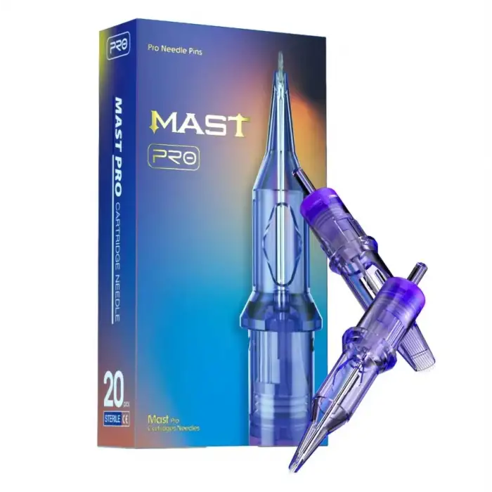 MAST Pro Kartuş İğneleri - 1207 Round Magnum-1 (RM) Kartuş Dövme İğneleri